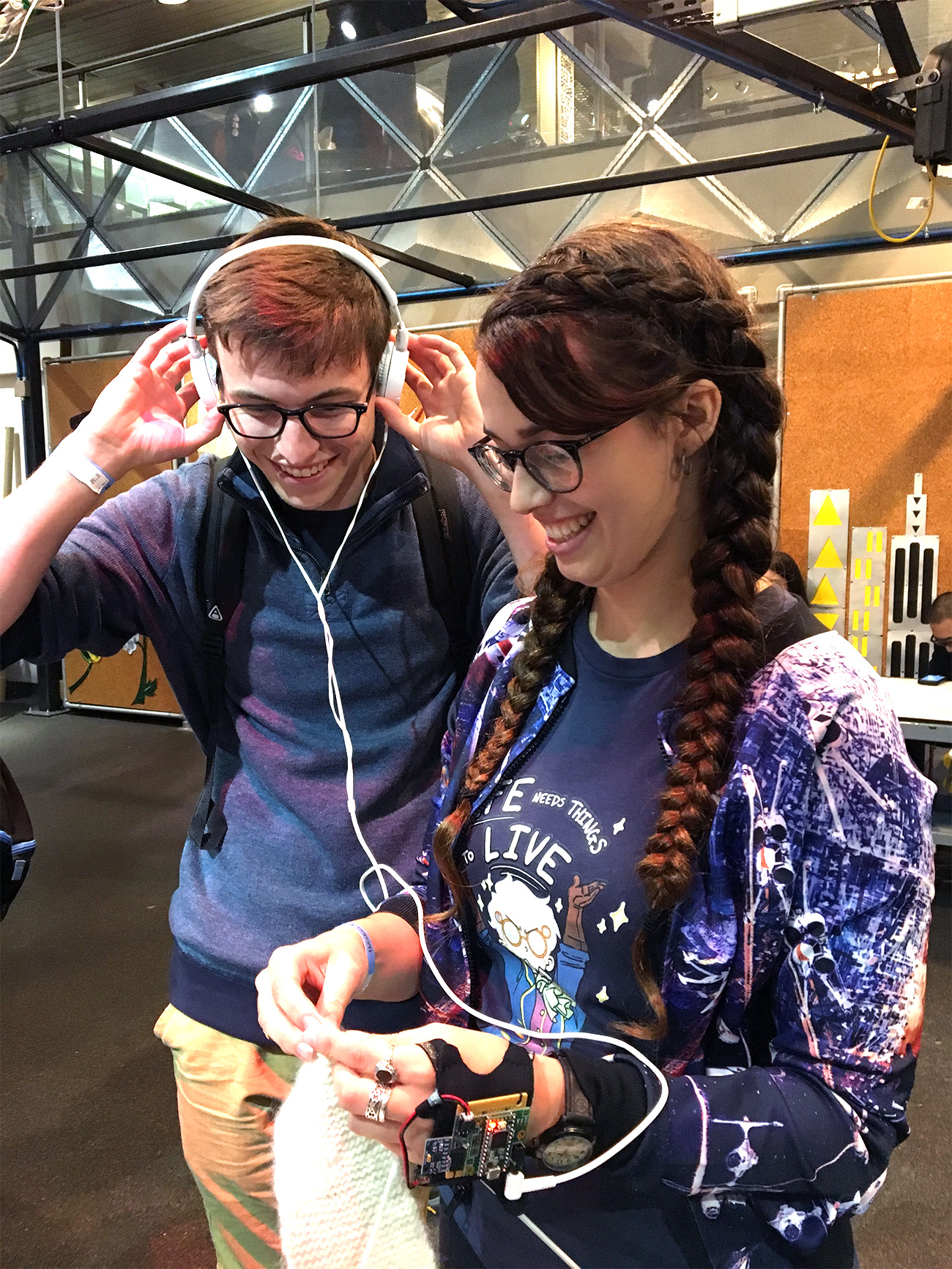 Maker Faire Cyberknitics