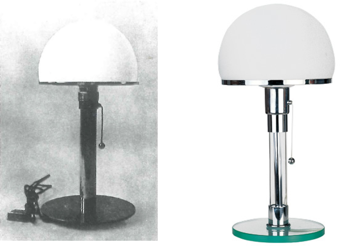 Wilhelm Wagenfeld's Bauhaus lamp