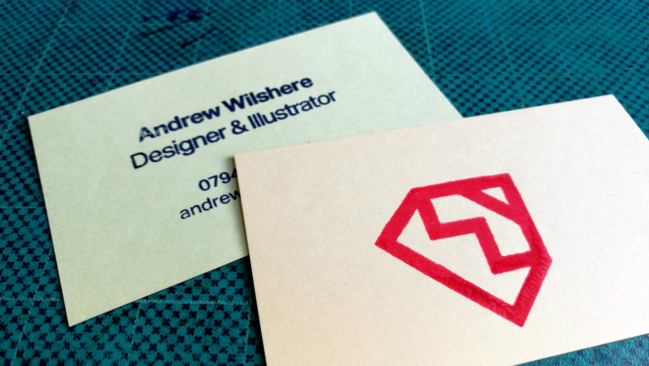 Gocco business cards