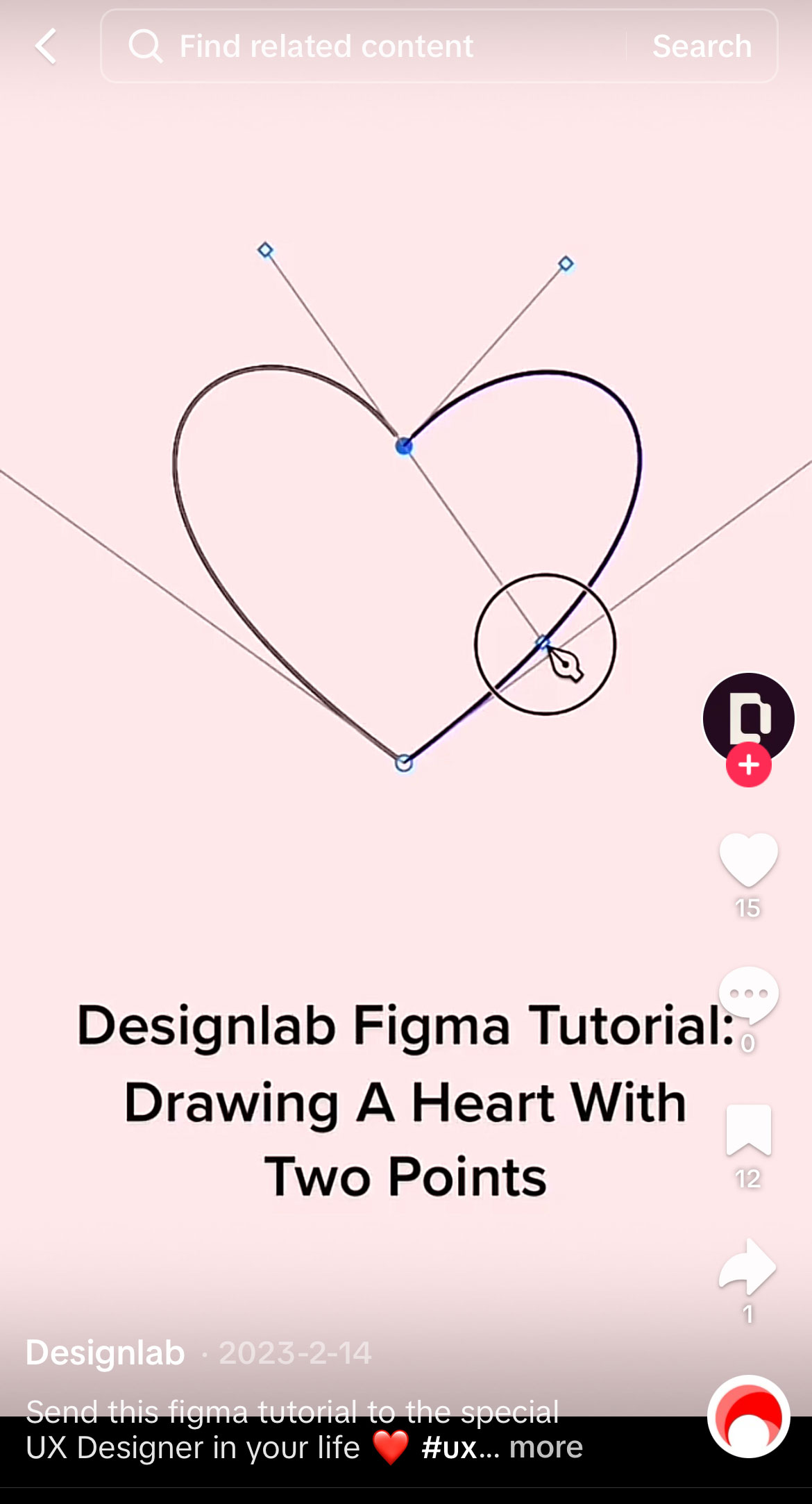 This is a screenshot of TikTok on a mobile device. 
