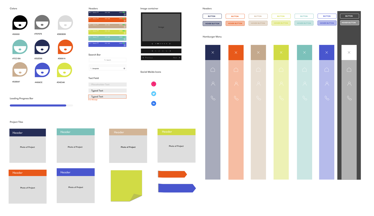 Sammy de Joya UX Academy work