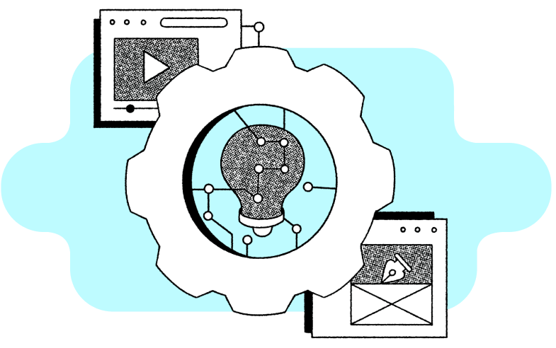Illustration of UX elements